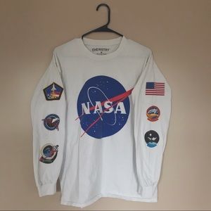 nasa long sleeve tee